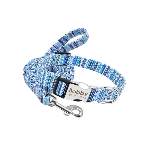 ワンちゃん用首輪・リードセット 名前入りサービス付