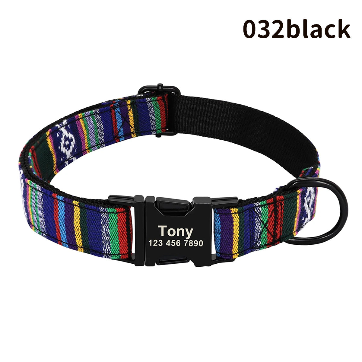 世界でひとつ！ワンちゃん用首輪 名前入りサービス【無料刻印】