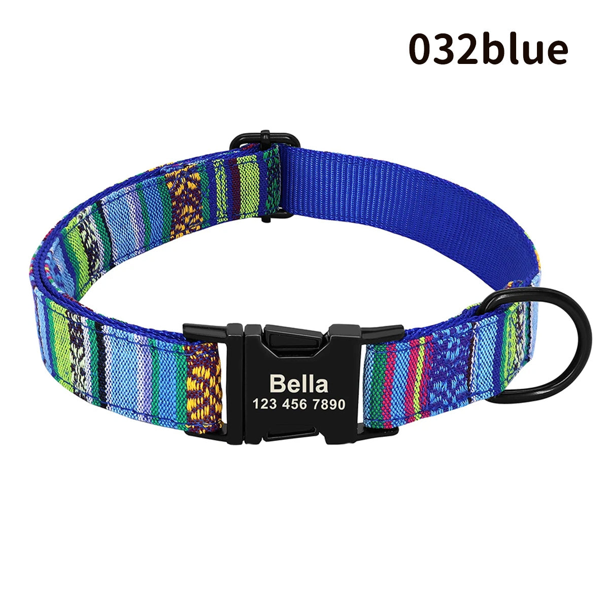 世界でひとつ！ワンちゃん用首輪 名前入りサービス【無料刻印】