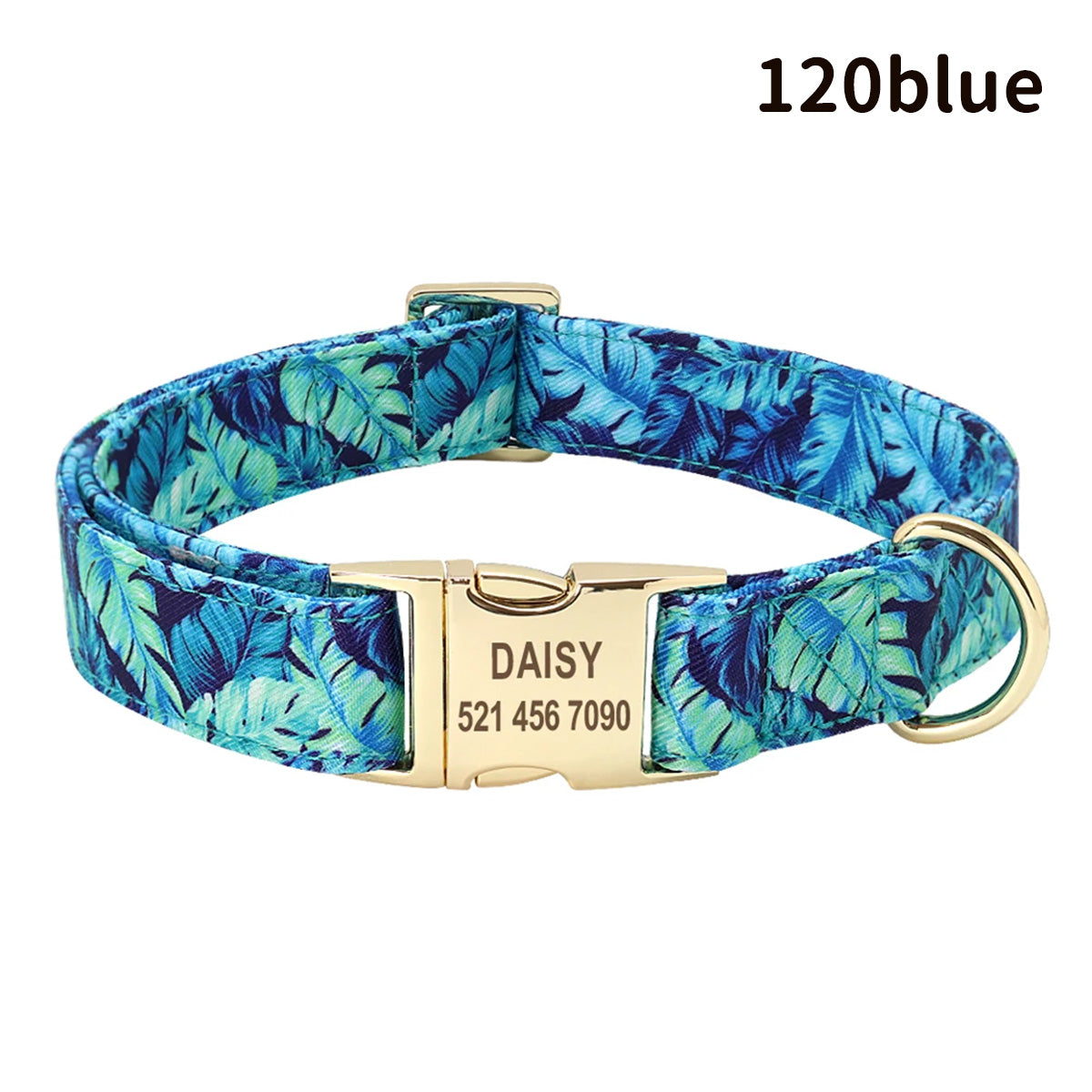 世界でひとつ！ワンちゃん用首輪 名前入りサービス【無料刻印】