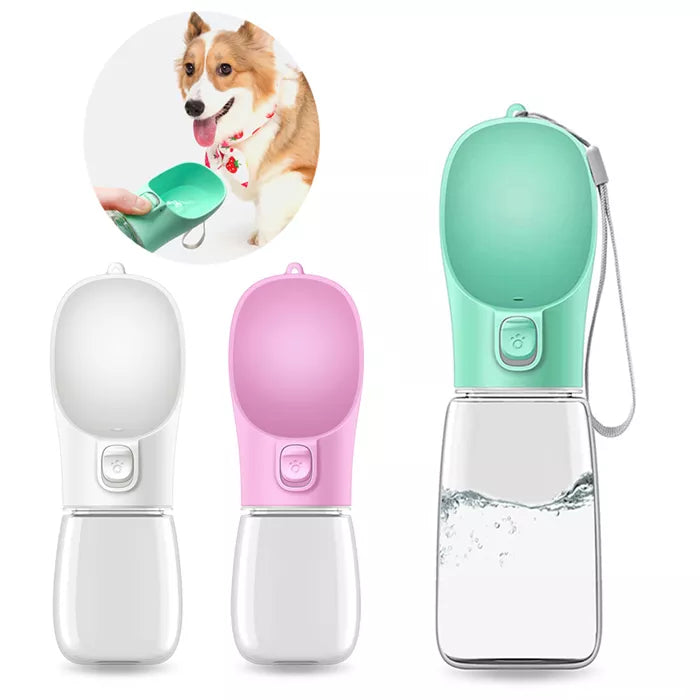 ワンちゃん用 ポータブルウォーターボトル 散歩用水飲みボトル